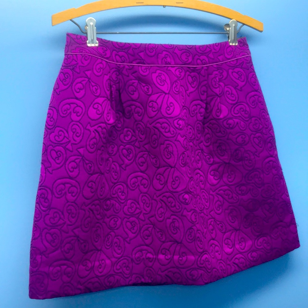 Embroidered anthropologie skirt Sz4